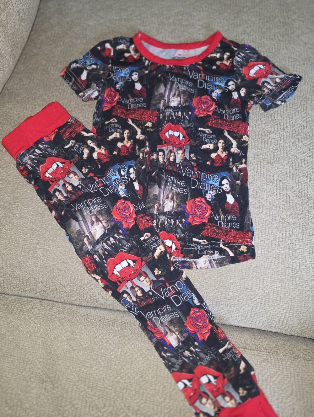 The Vampire Diaries Bamboo Pjs